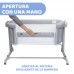 Cuna colecho Next2me Magic Evo Grey Mist de Chicco